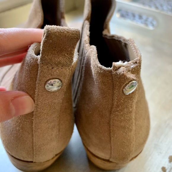 MICHAEL KORS tan suede ankle boots - Picture 7 of 14
